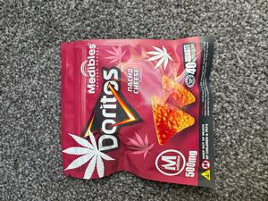 Edible Doritos Tangy cheese