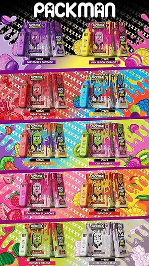 Packman live resin + liquid diamond 2000mg