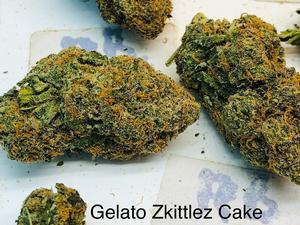 Gelato Zkittlez Cake UK Top Shelf