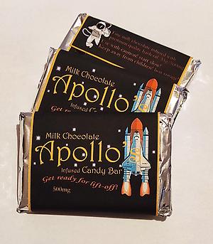 APOLLO'S Chocolate Bar 500mg Hash-oil Infused