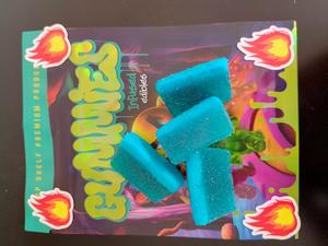 200MG LIVE RESIN BLUE RASPBERRY SLICES