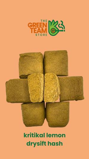 Kritikal Lemon Drysift Hash *Free Shipping*