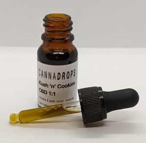 Kush 'n' Cookies CBD 1:1 Cannadrops