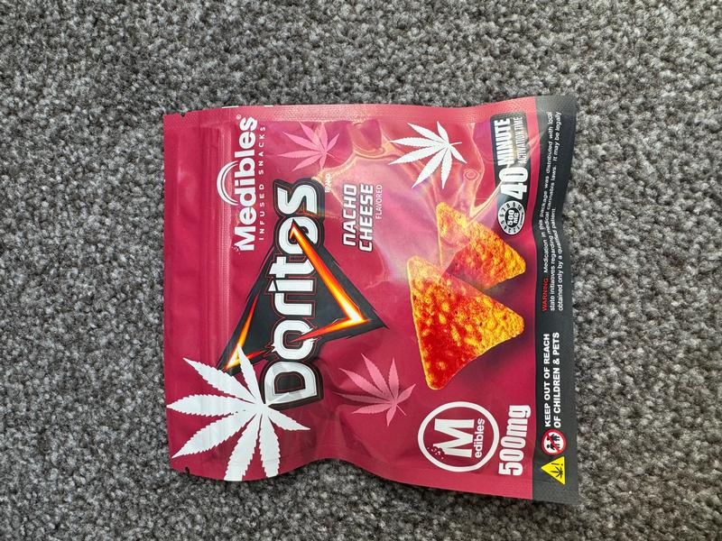 Edible Doritos Tangy cheese