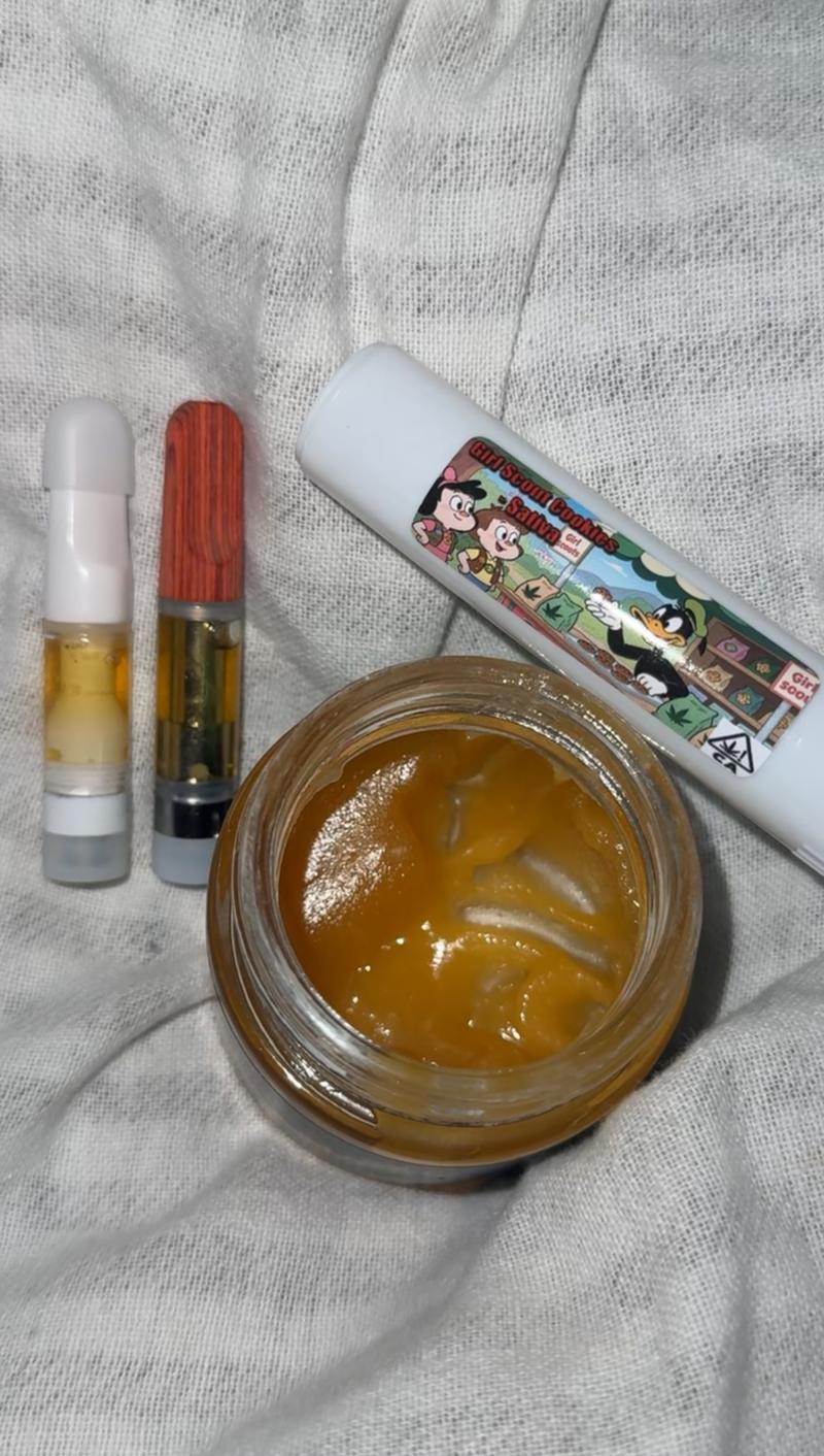 50/50 Badder + Distillate Carts