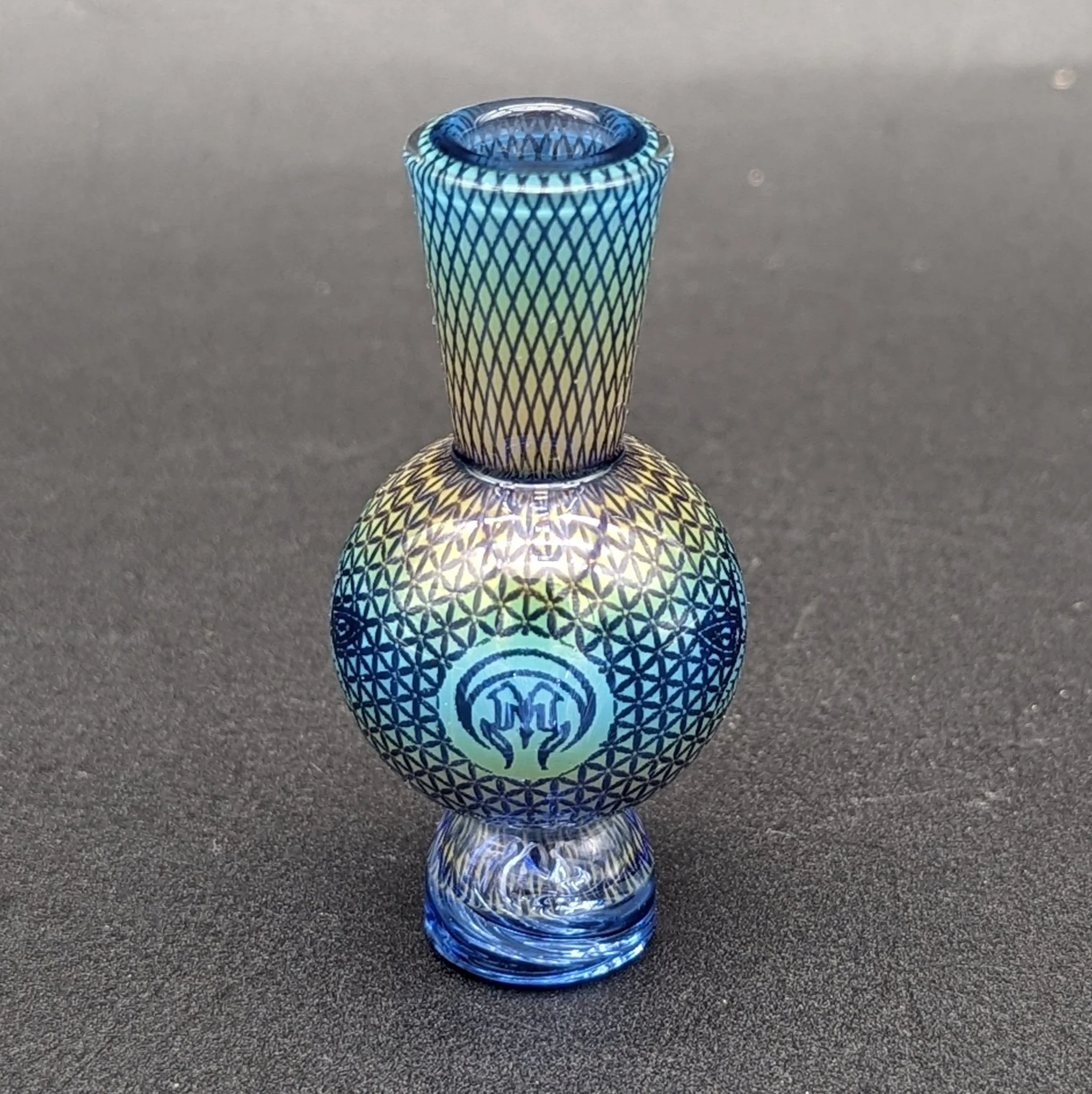 Mothership Glass "Flower of Life" Bubble Cap