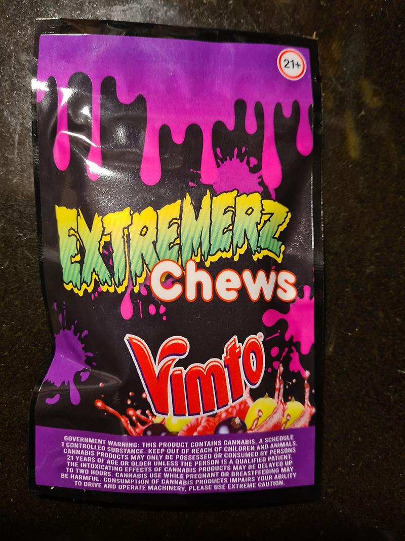 Extremerz Chews 250mg Sweets