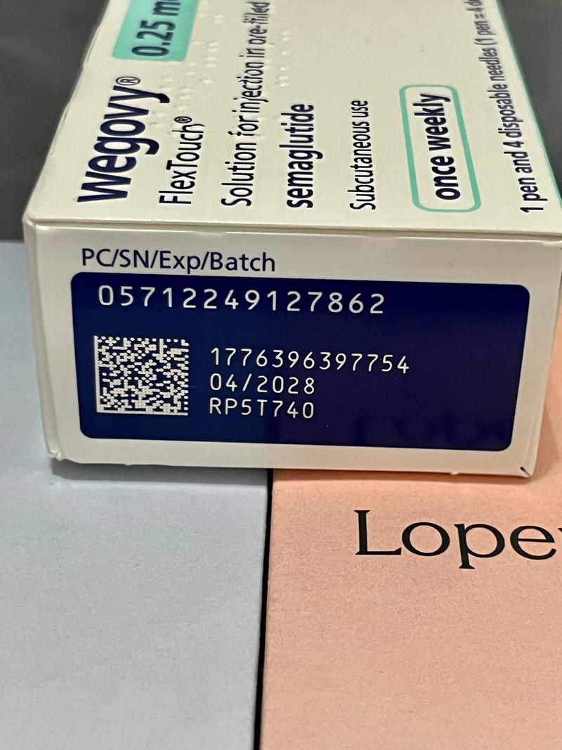 Wegovy branded Semaglutide weight loss pen