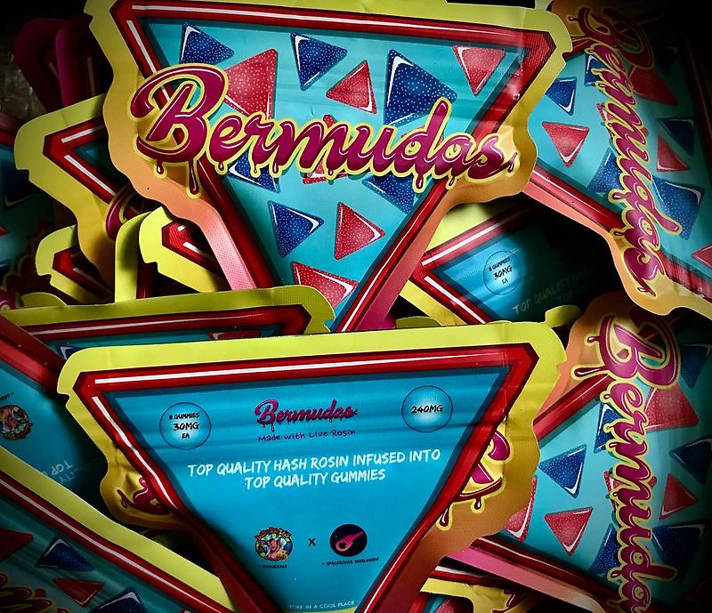 Live Rosin Edibles - Bermuda Triangles