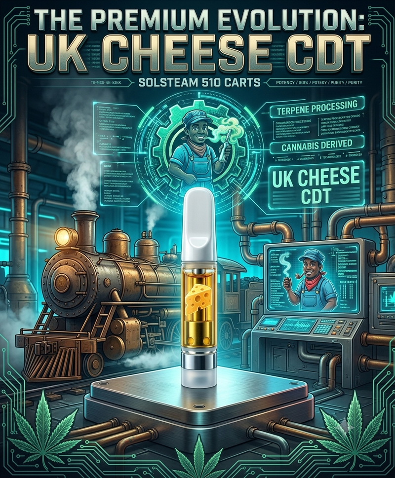 1ml UK CHEESE CDT 510 Cartridge - The Premium Evolution