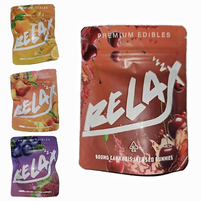 Relax Edibles 500mg Infused Gummies