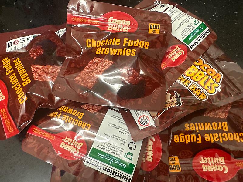 Chocolate Fudge Brownies 600MG