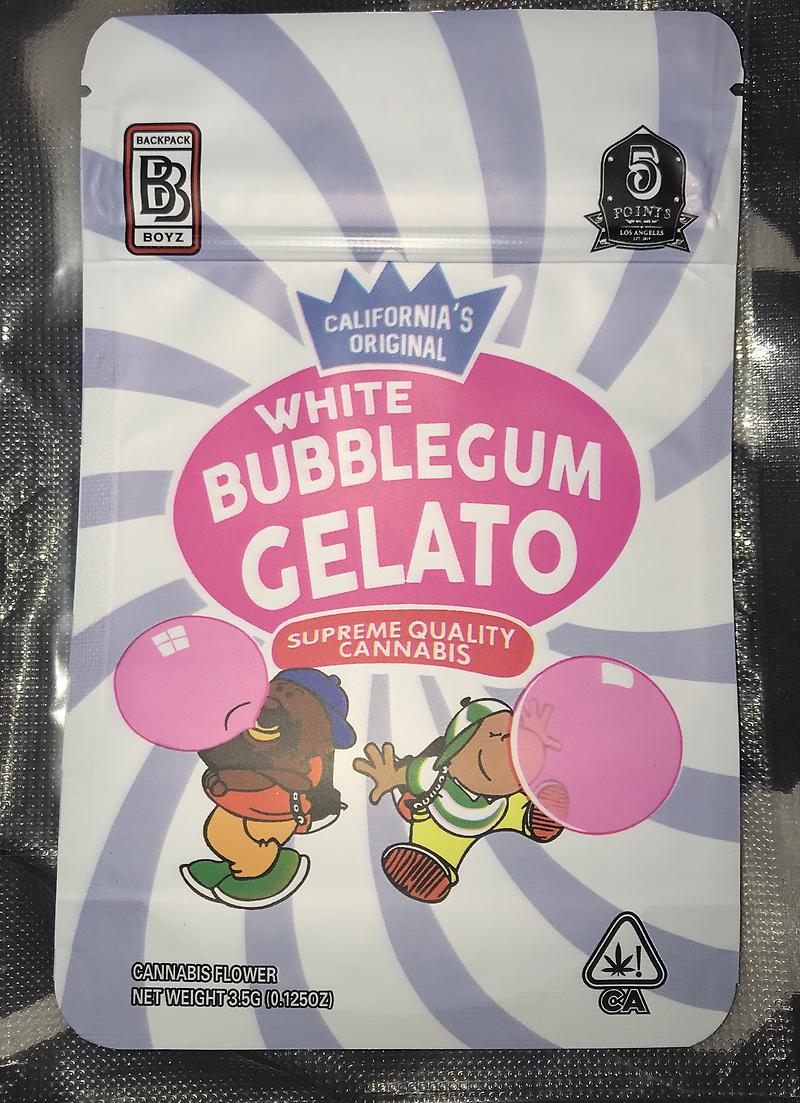 Backpack boyz-White bubblegum gelato FREE RM SPECIAL ND