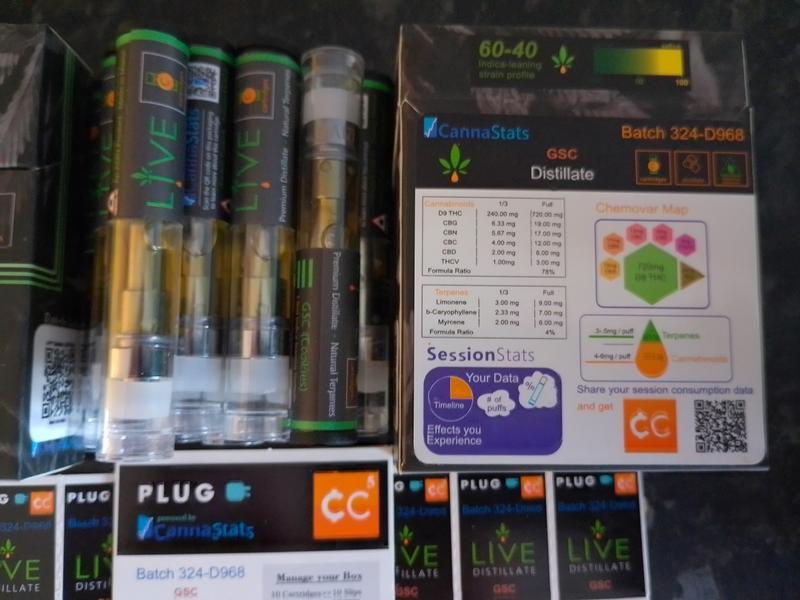 PREMIUM DISPENSARY FULL SPECTRUM VAPE CARTS (1000MG)