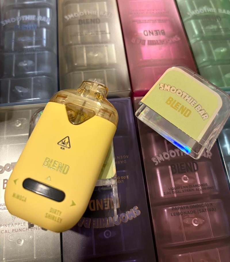 Premium THC Disposables Menu