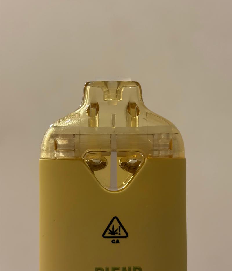 Premium THC Disposables Menu