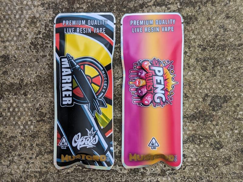 PREMIUM LIVE RESIN VAPES - UK BRANDED