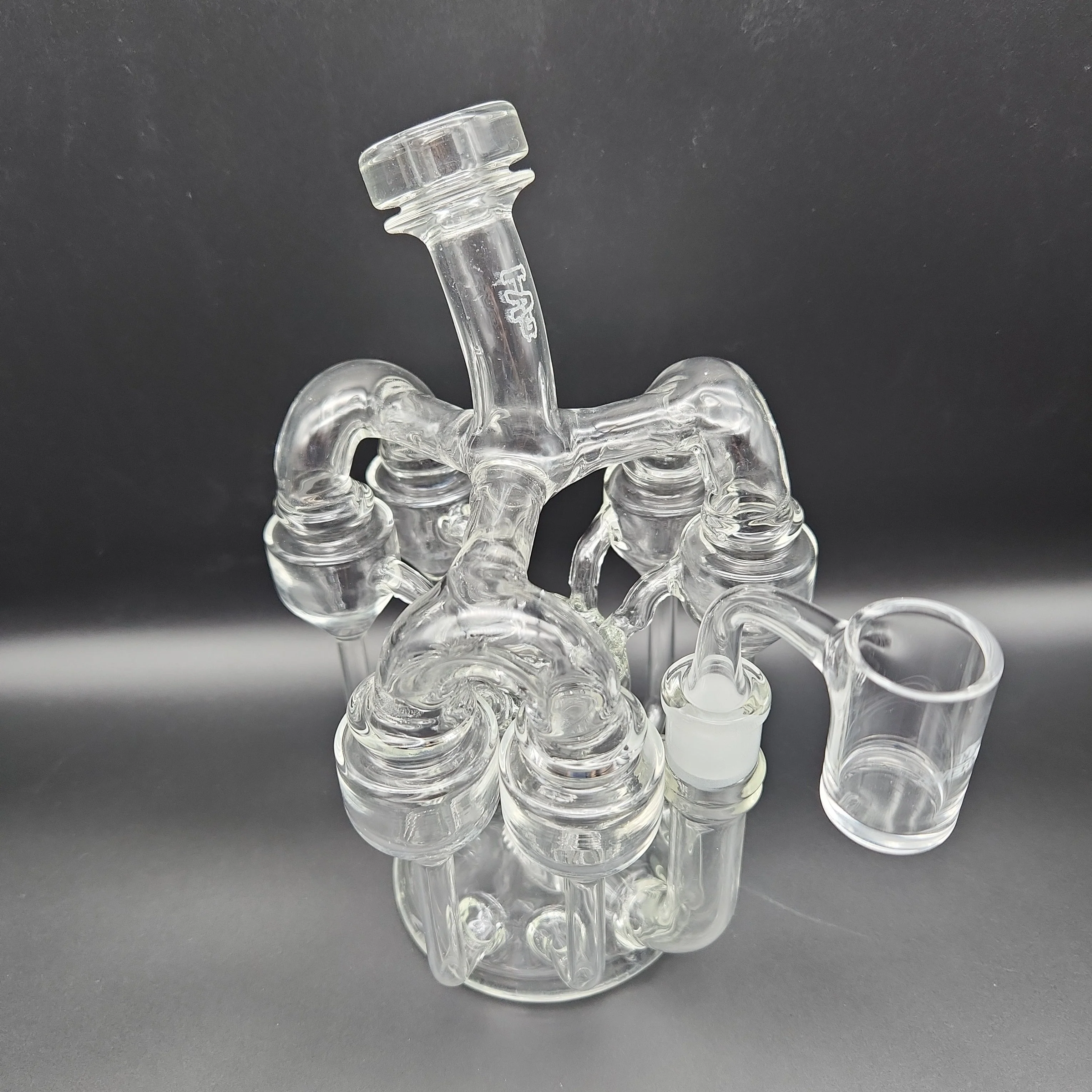 TAG - 8" Multiplying Inline Sextuple Recycler 14mm