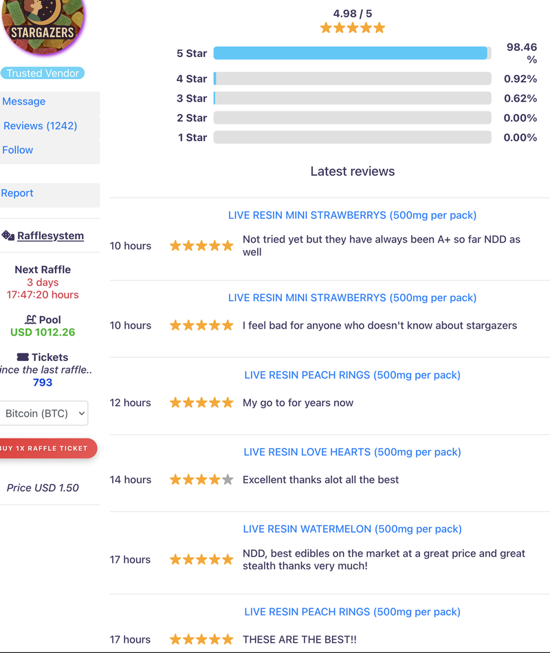 Pick n Mix 500mg Live resin