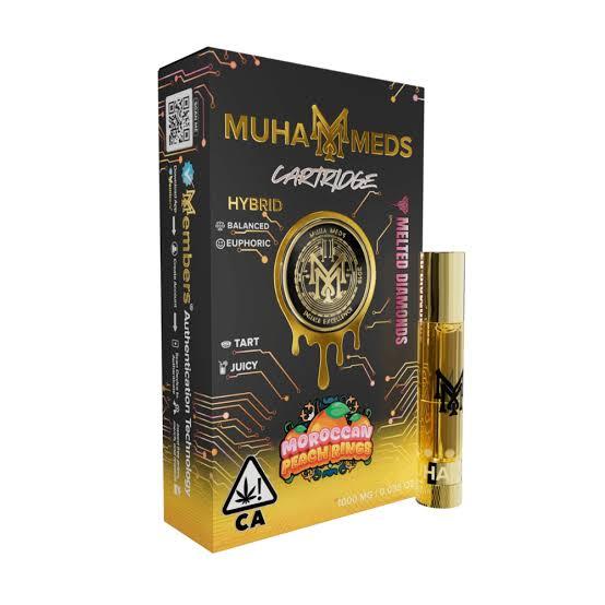 1g Muha Meds Melted Diamonds 510 Vape Cart