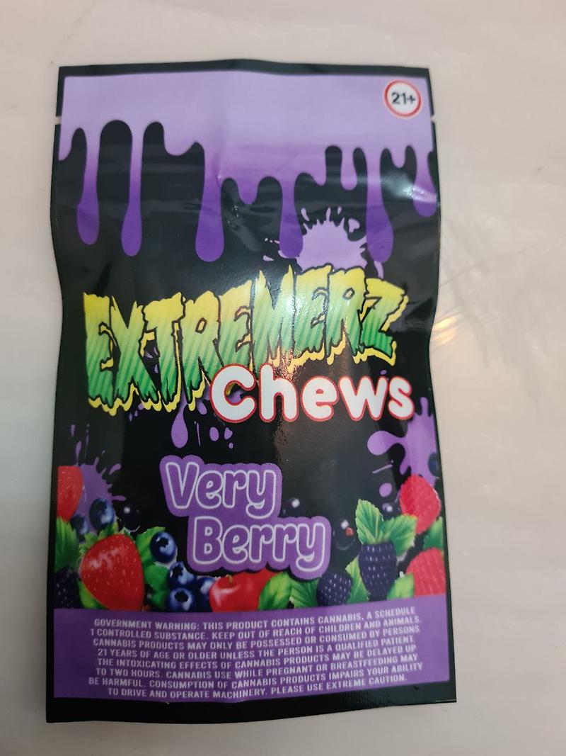 Extremerz Chews 250mg Sweets