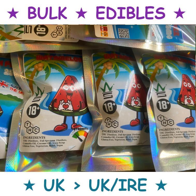 |BULK UK EDIBLES| ★ 25mg Watermelon Sours Fizzy