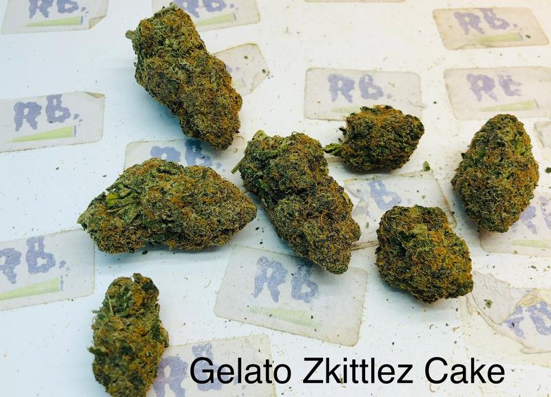 Gelato Zkittlez Cake UK Top Shelf