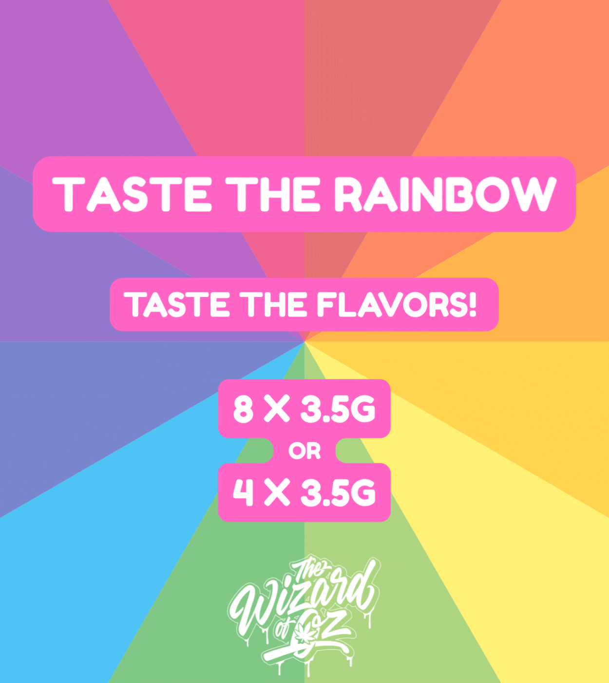 TASTE THE RAINBOW 👅🌈 🇺🇸