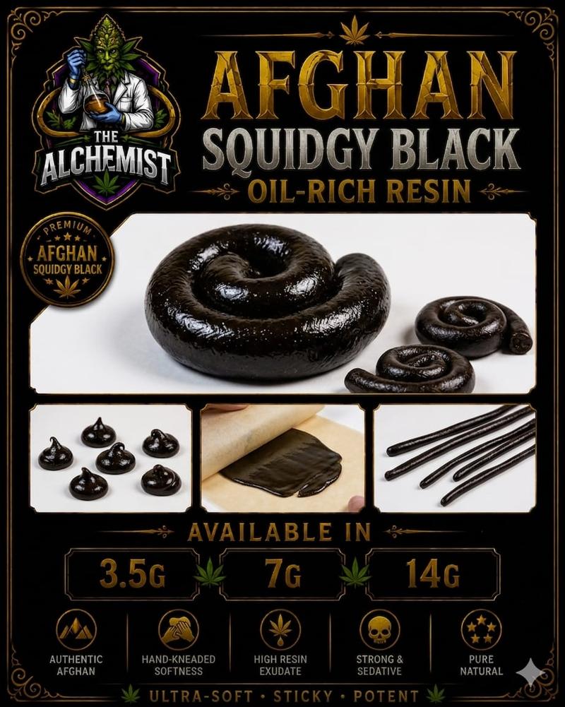 Afgan Squidgy Black Hash