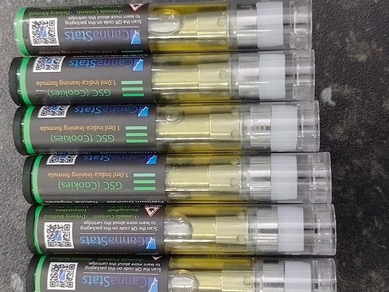 PREMIUM DISPENSARY FULL SPECTRUM VAPE CARTS (1000MG)