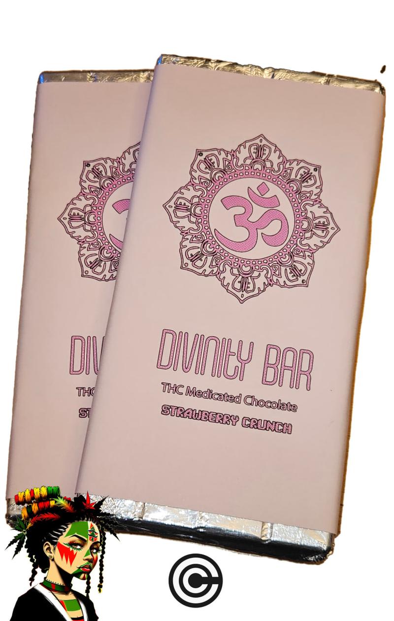 Divinity Bar - Strawberry Crunch THC Chocolate