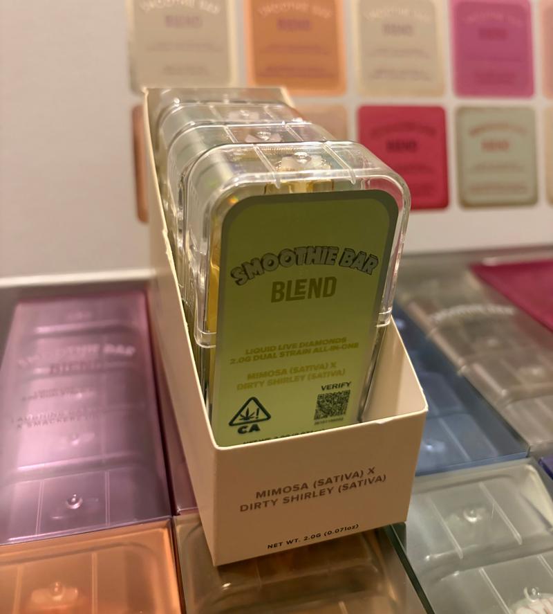 Premium THC Disposables Menu