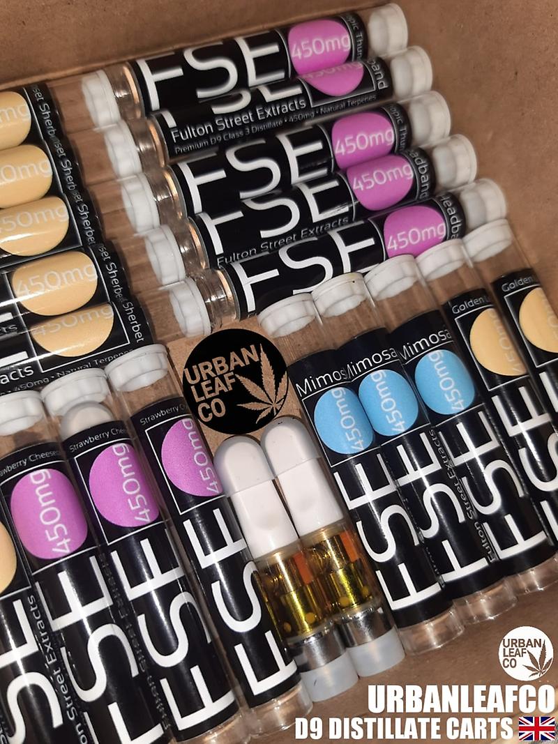 FULTON STREET D9 CLASS 3 DISTILLATE CARTS - UK