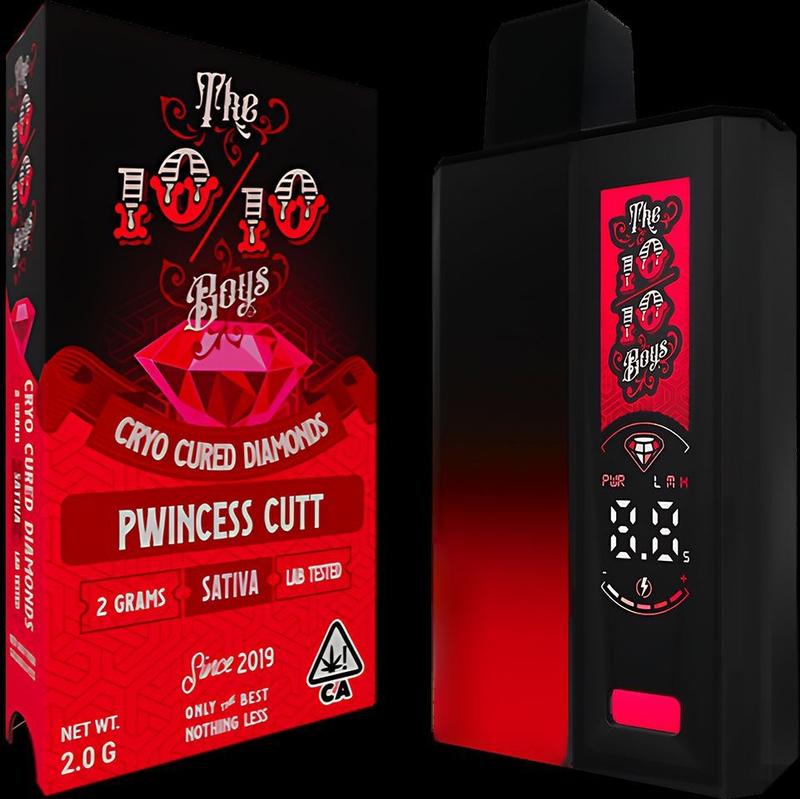 10/10 BOYS NEW CRYO CURED DIAMONDS 2G FREE SHIPPING