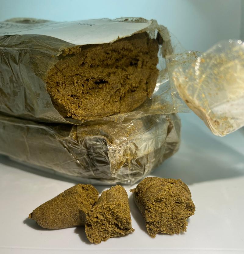 Traditional Blonde La Mousse Hash - Genuine Moroccan