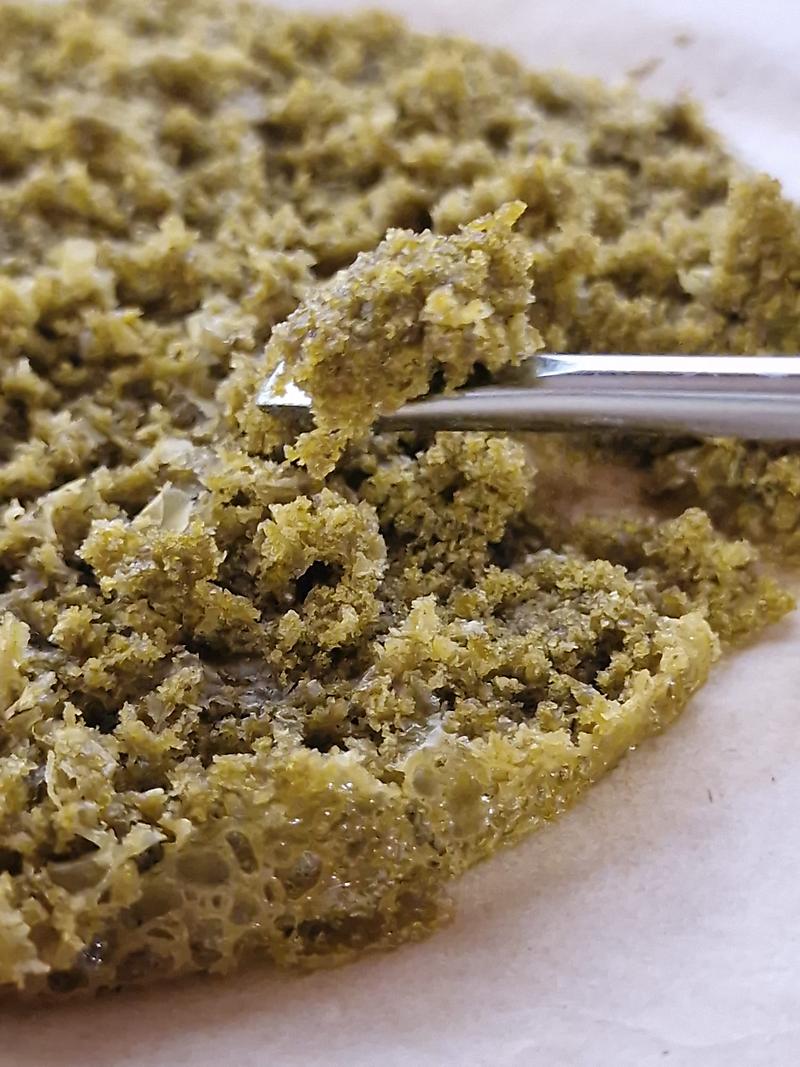 85% THC CURED RESIN CRUMBLE - THC CONCENTRATE
