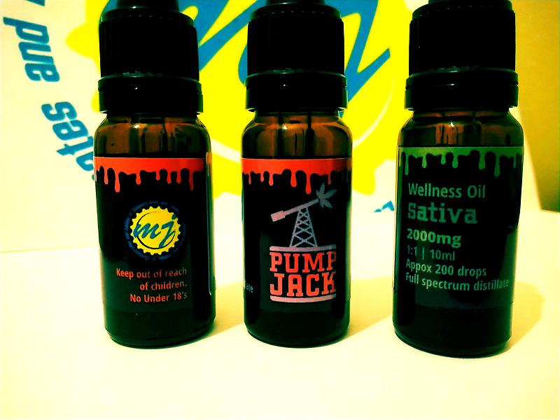 Pumpjack wellness oil: TCH & CBD