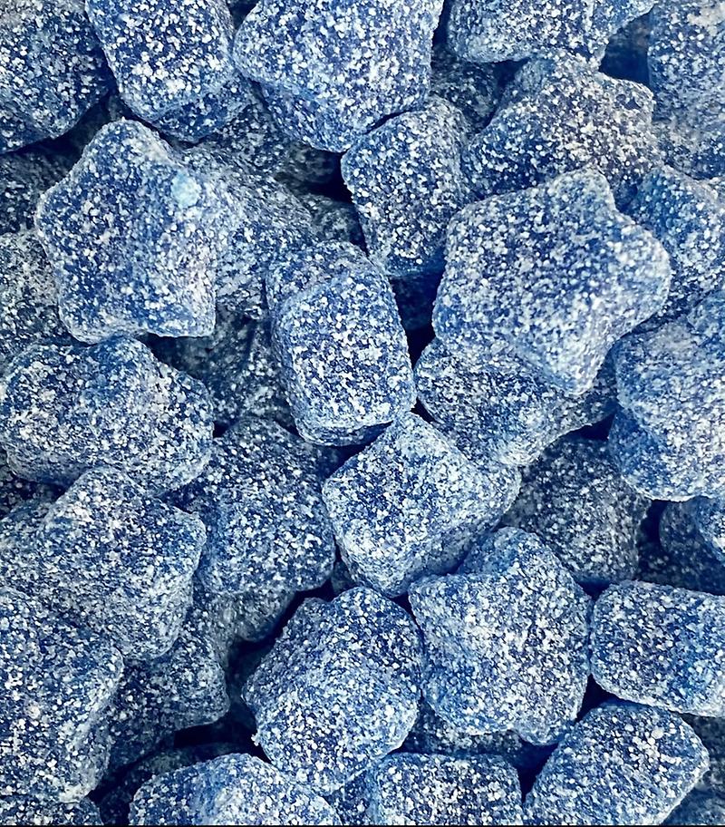 LOW DOSE GUMMIES 12.5MG FIZZY BLUE STARS - VEGAN <3