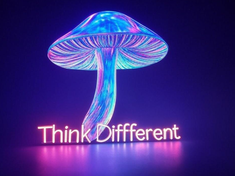 Think Different Magic Mushroom Chocolate bar