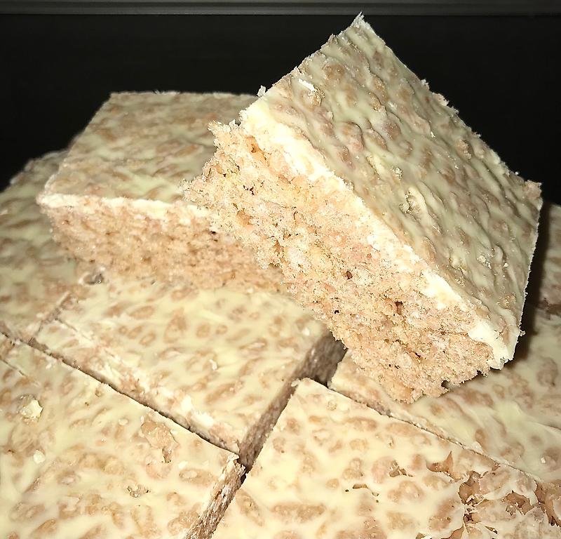 100mg White Chocolate Squares