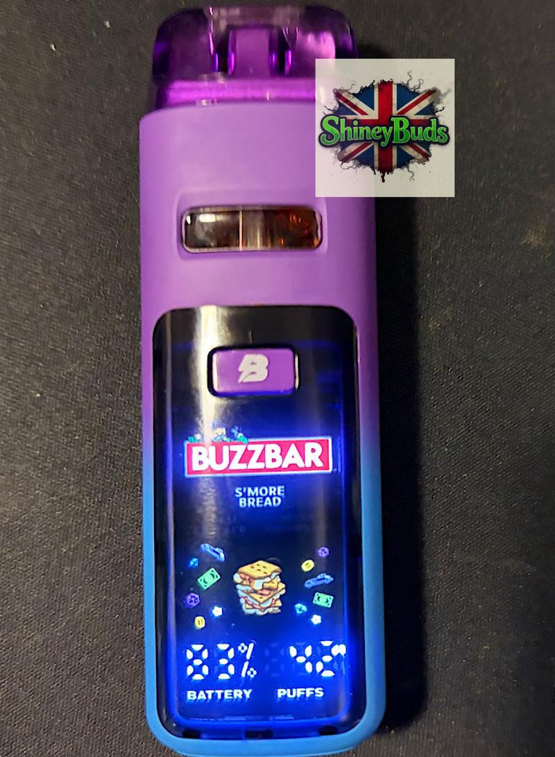🇺🇸 BUZZBAR 1g Vapes (SMORE BREAD)
