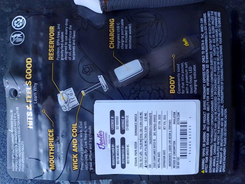 JEETER JUICE LIVE RESIN VAPE