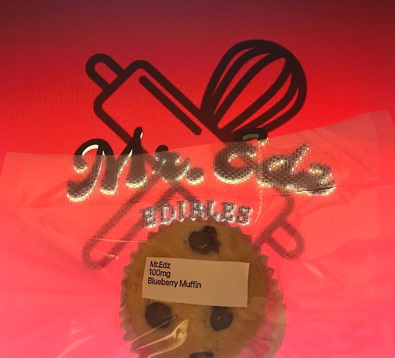 100mg Blueberry Muffin