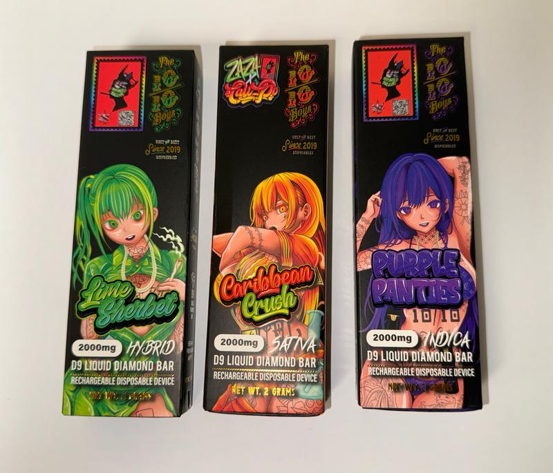 The 10/10 Boyz X Stoned Island UK 2000mg Vapes