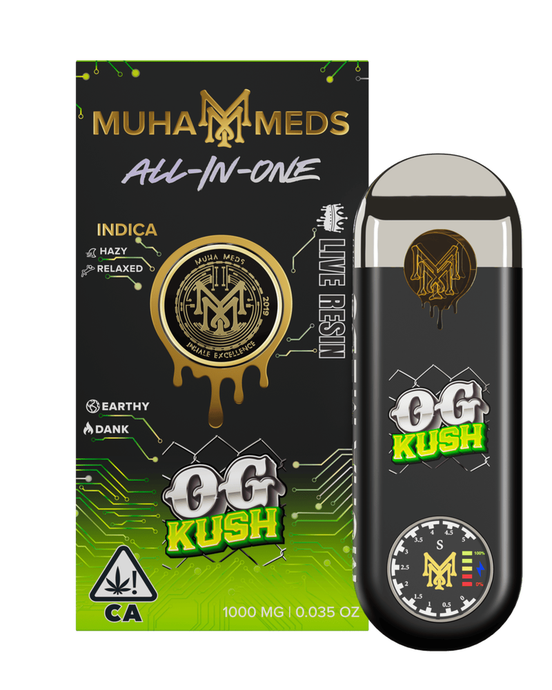 1g Muha Meds All-In-One Live Resin Vape