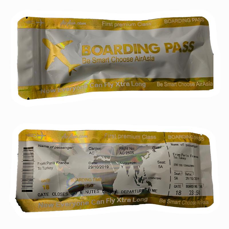 2000mg Boarding Passes ✈️