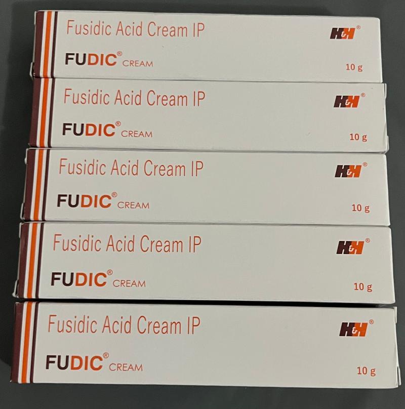 Antibiotic cream (Fusidic acid)