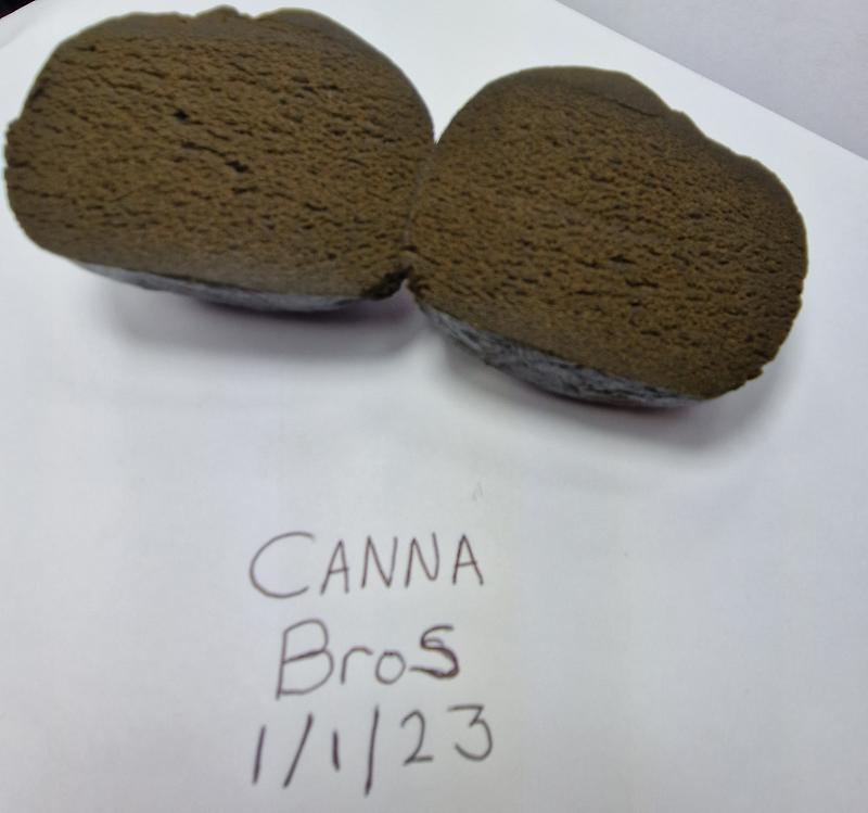 Soft black hash (squidgy black)
