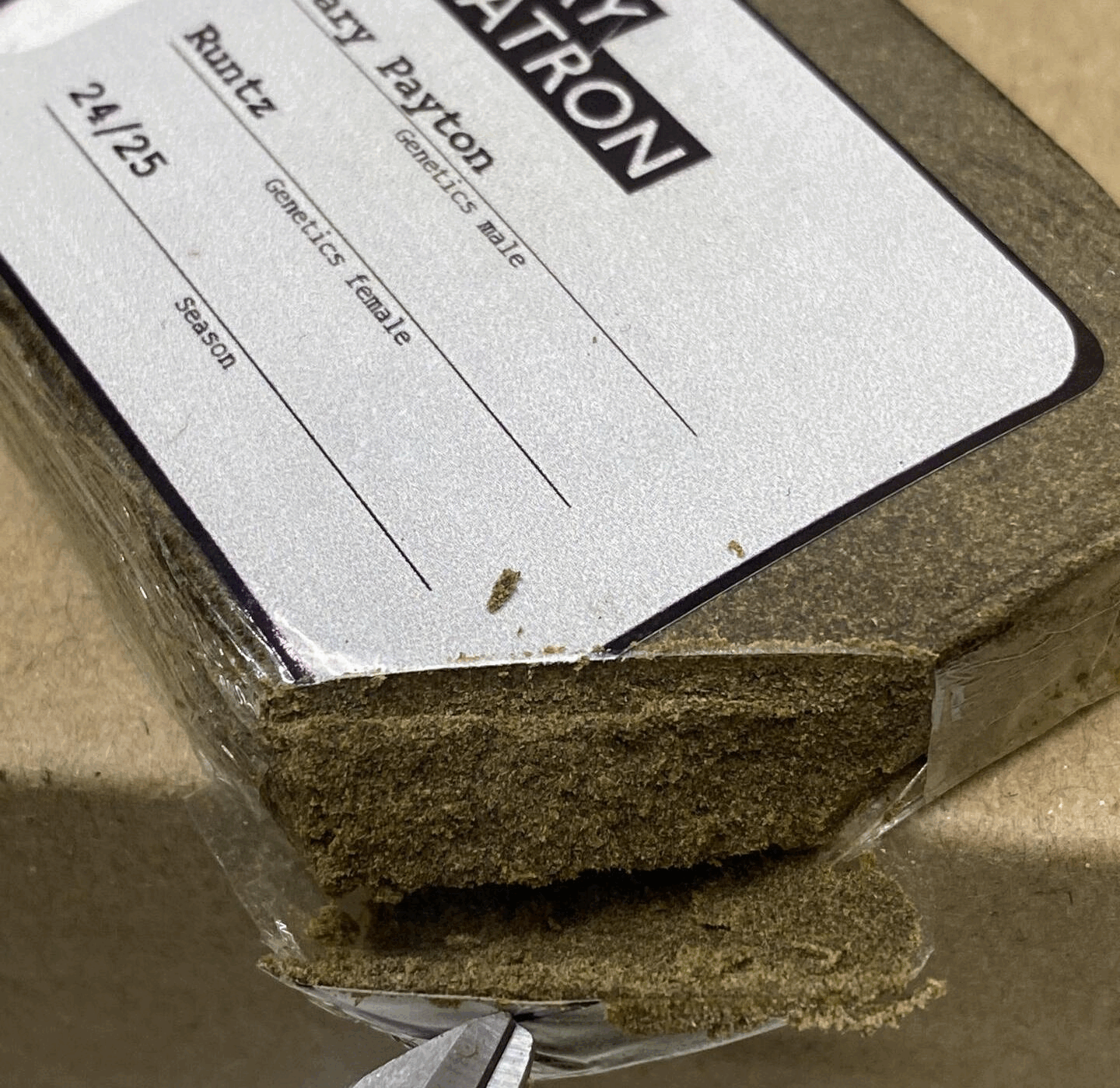 Premium Quality Dry Sift Hash - Full Spectrum