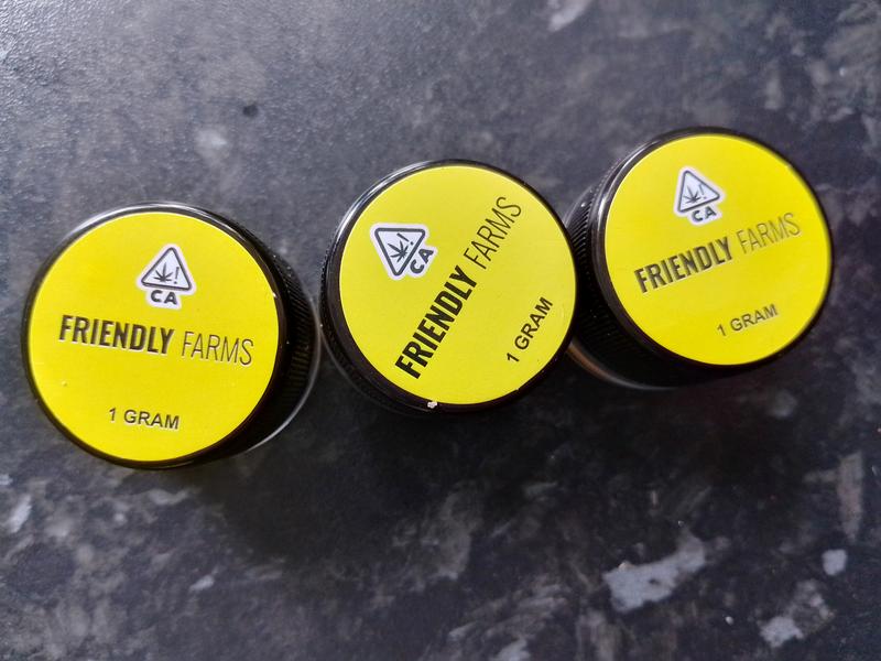 FREINDLY FARMS LIVE RESIN 1 GRAM (AUTHENTIC)